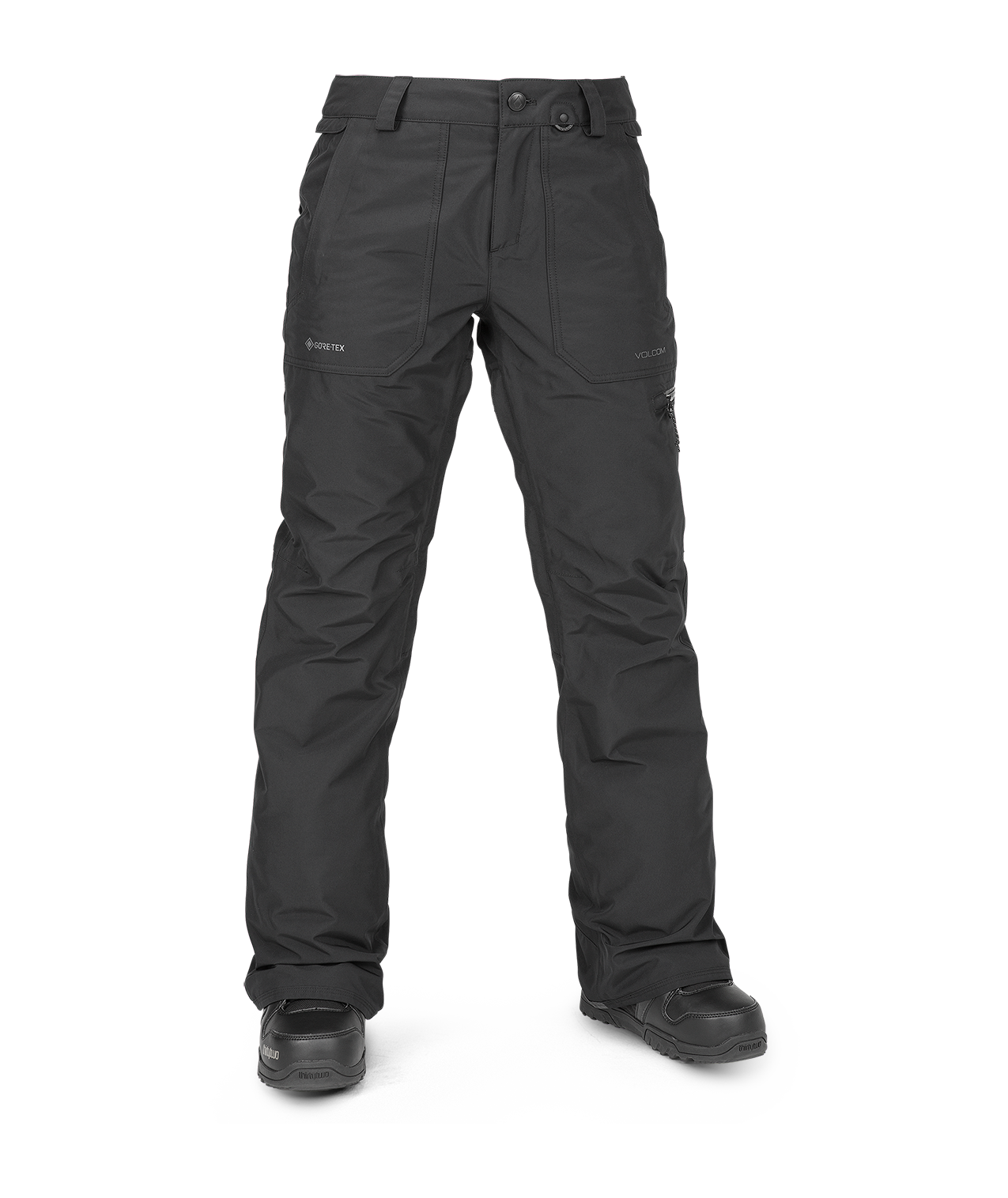 Calças de snowboard para mulher Volcom Knox Ins Gore-Tex Pant - Vlc Black