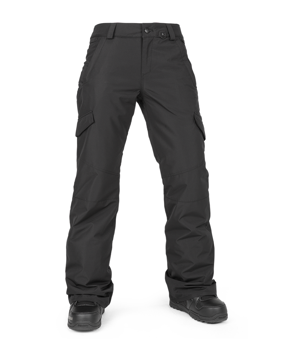 Calças de snowboard femininas Volcom Bridger Ins Pant - Vlc Black