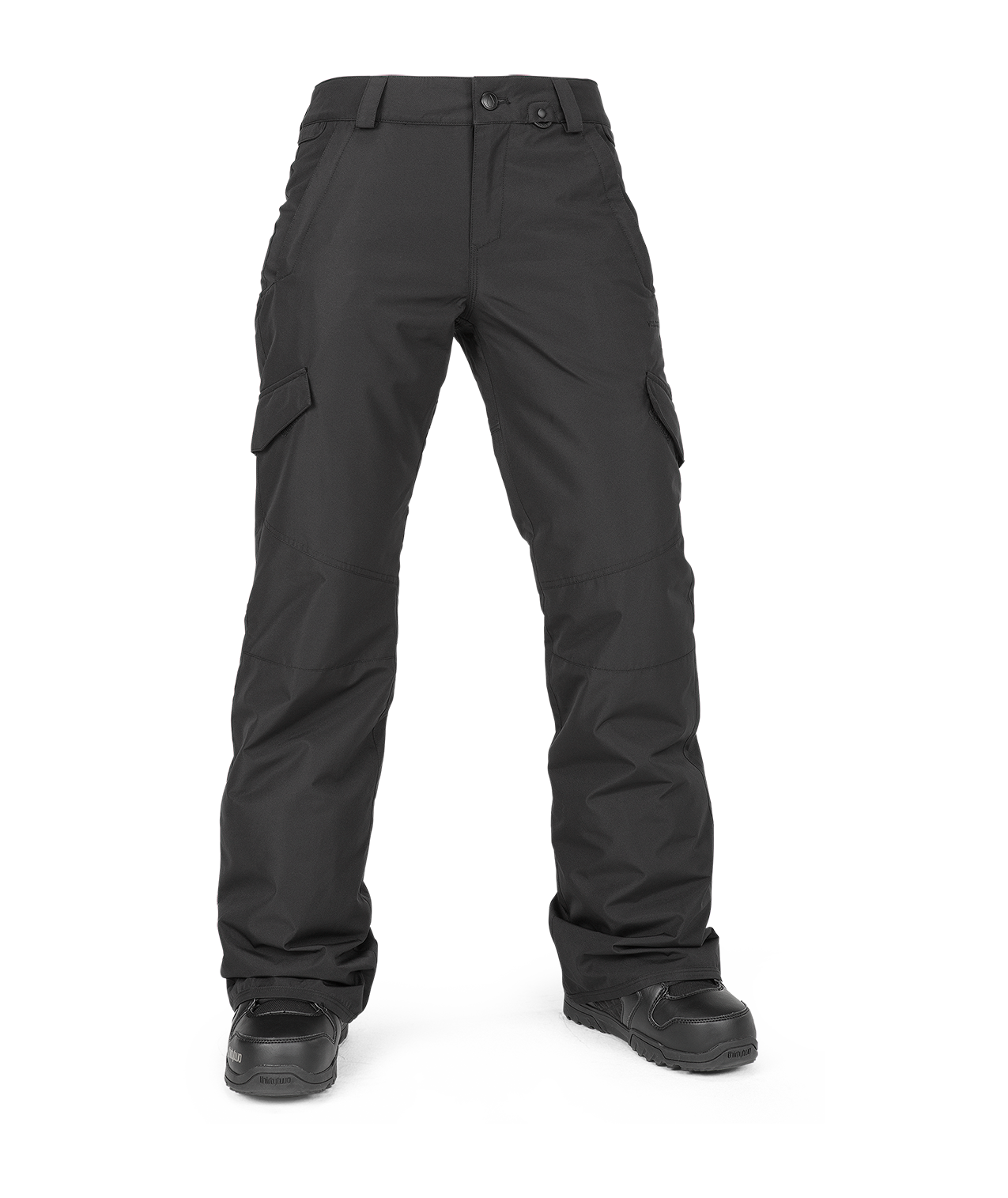 Calças de snowboard femininas Volcom Bridger Ins Pant - Vlc Black