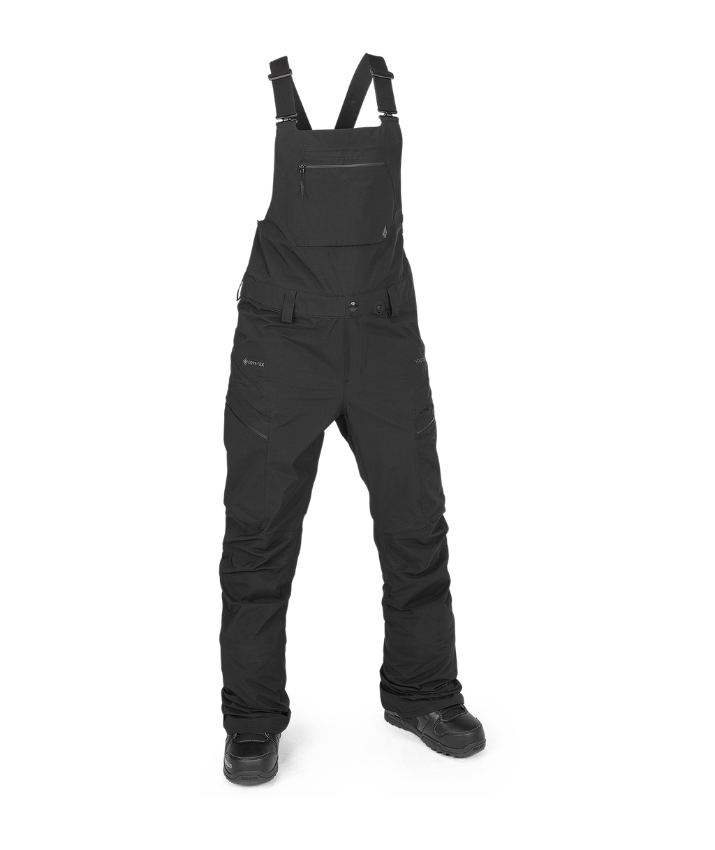 Volcom Elm Stretch Gore Bib Overall Women's Snowboard Pants - Black