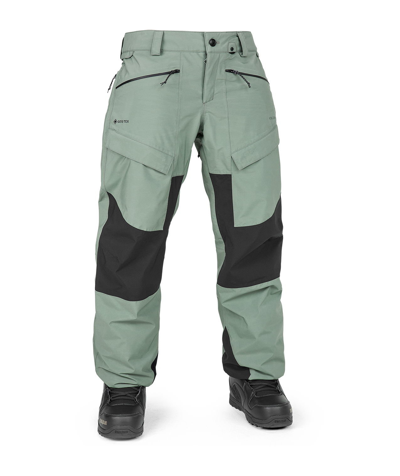 Volcom Women's V.Co At Stretch Gore-Tex Pant - Lichen Green