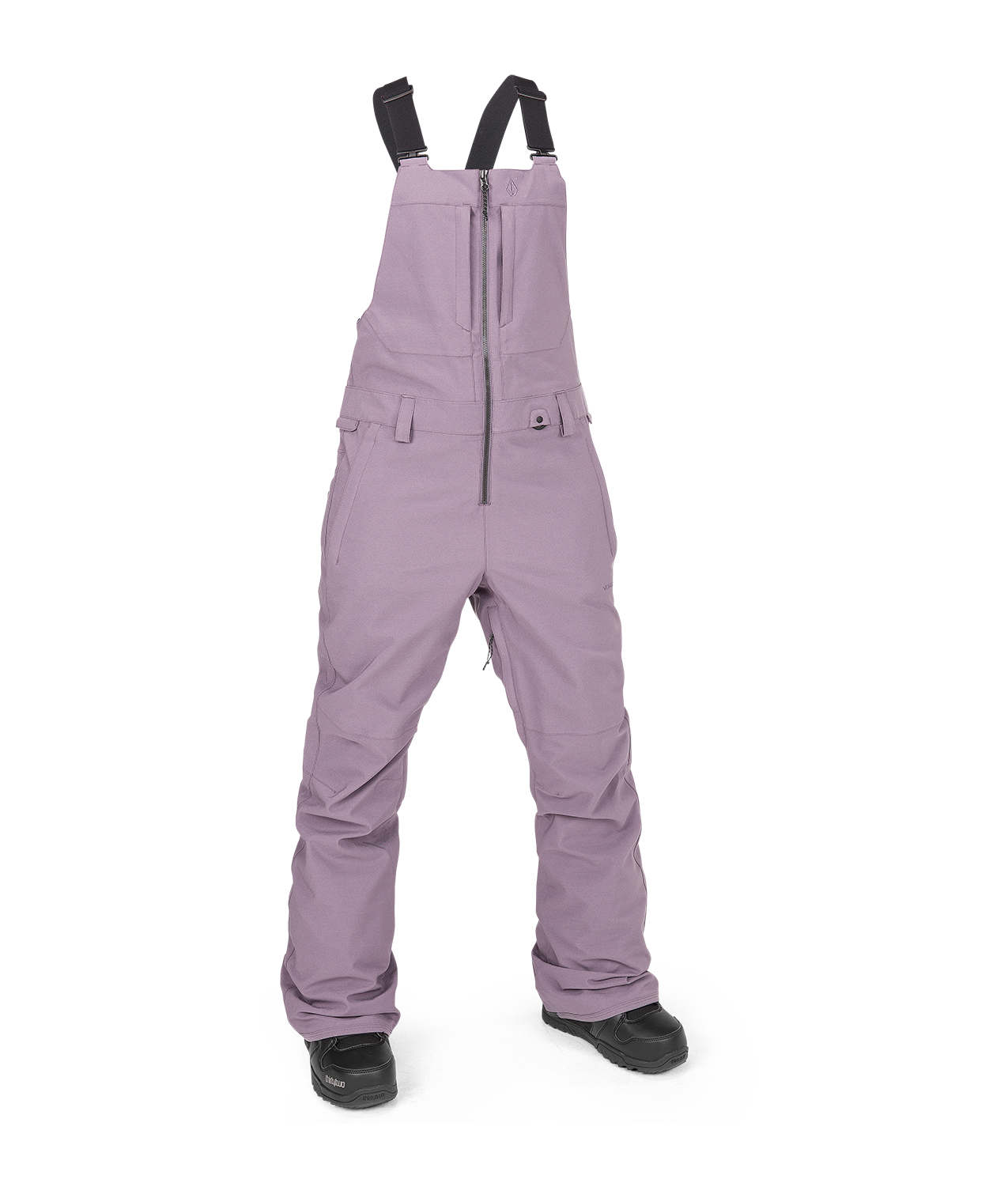 Volcom Swift Bib Overall Women's Snowboard Pants - Dusty Lavender