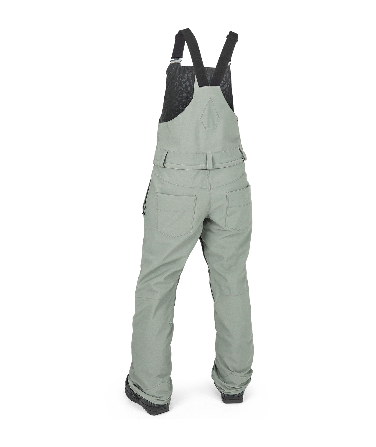 Volcom Swift Bib Overall Women's Snowboard Pants - Lichen Green
