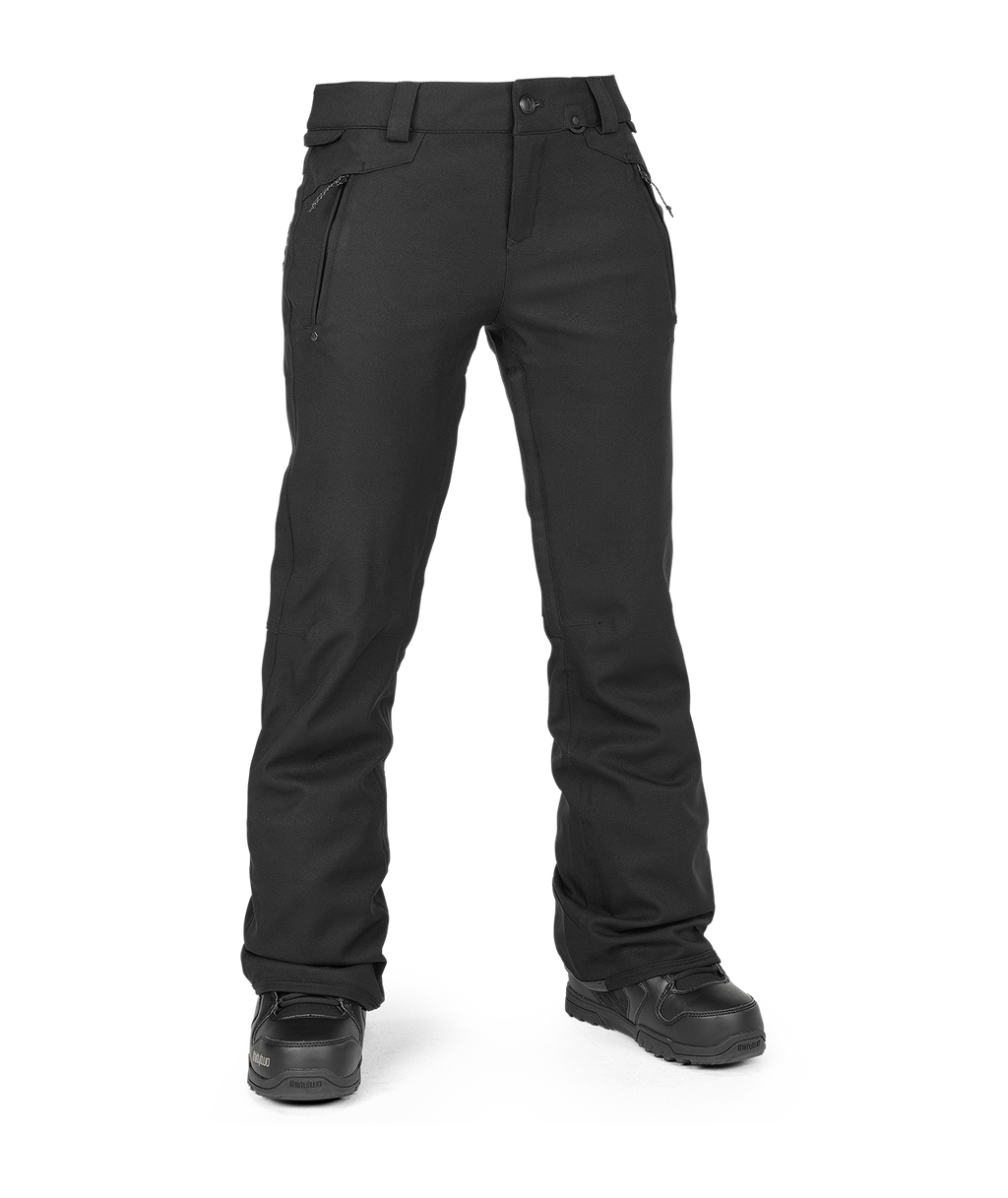 Calças de snowboard femininas Volcom Genus Stretch Pant - Preto