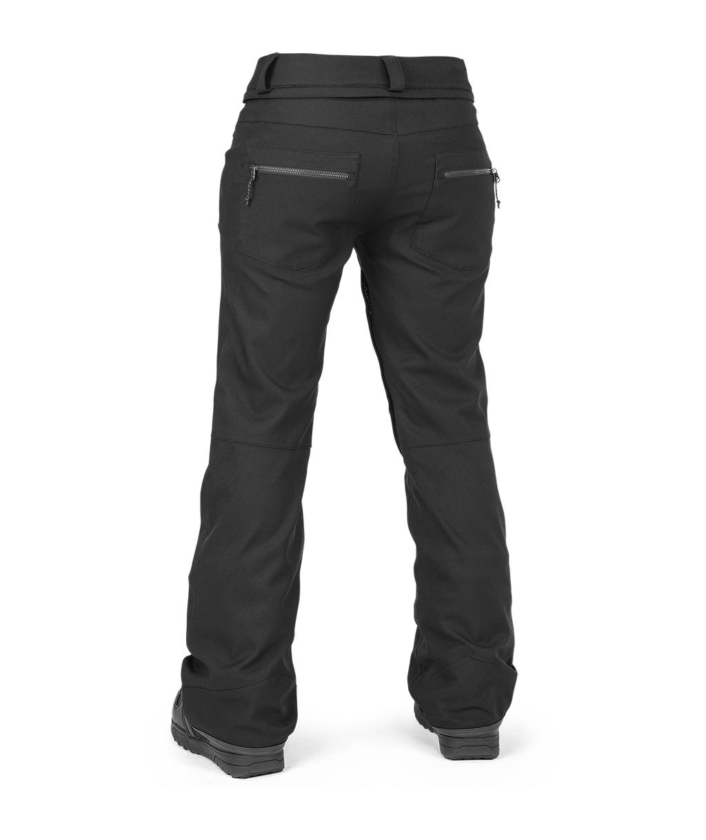 Calças de snowboard femininas Volcom Genus Stretch Pant - Preto