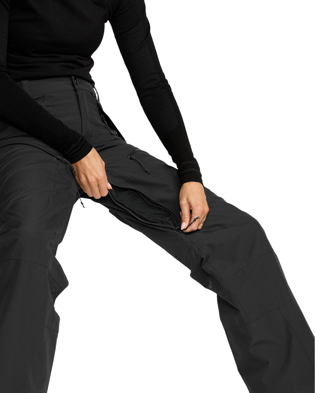 Volcom STONE MICA 20K PANT pantalón mujer detail 5 | Black