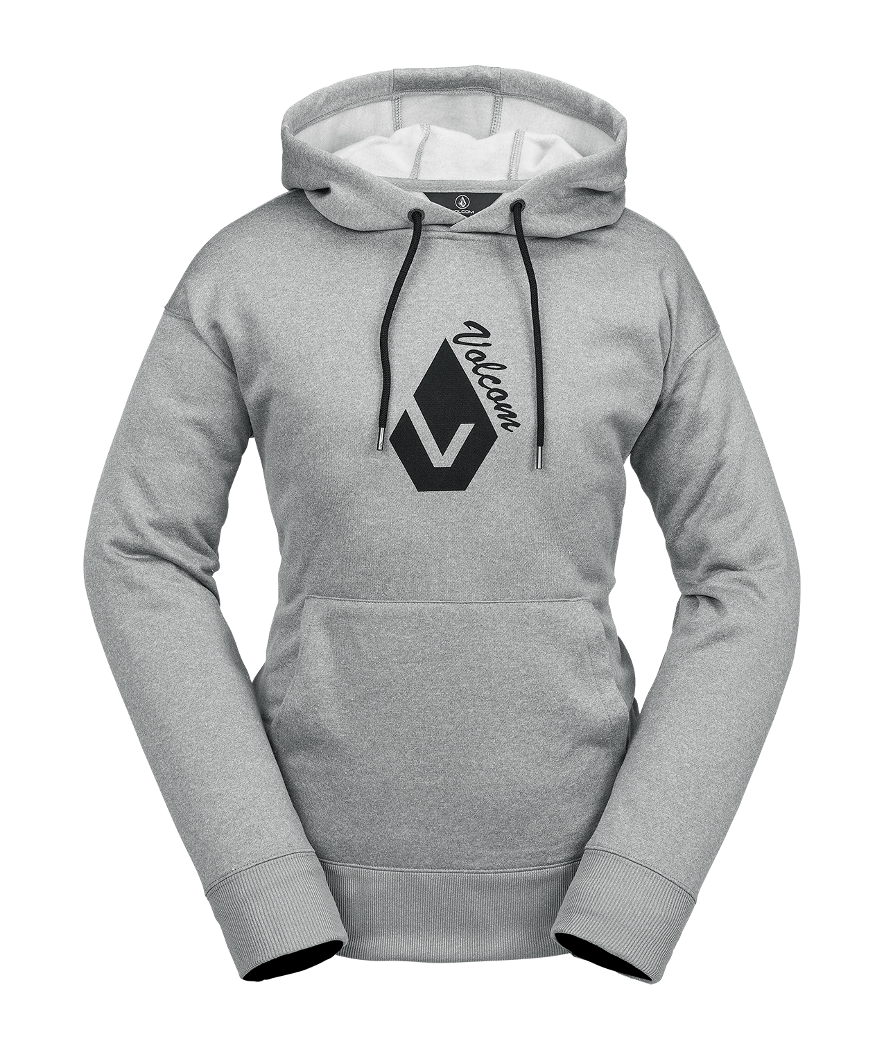 Sweat à capuche technique pour femme Volcom Core Hydro Hoodie - Heather Grey