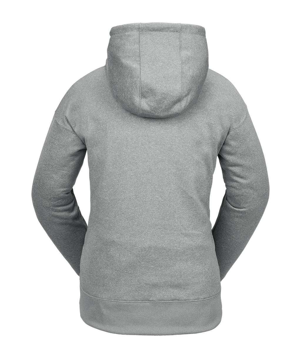 Sweat à capuche technique pour femme Volcom Core Hydro Hoodie - Heather Grey