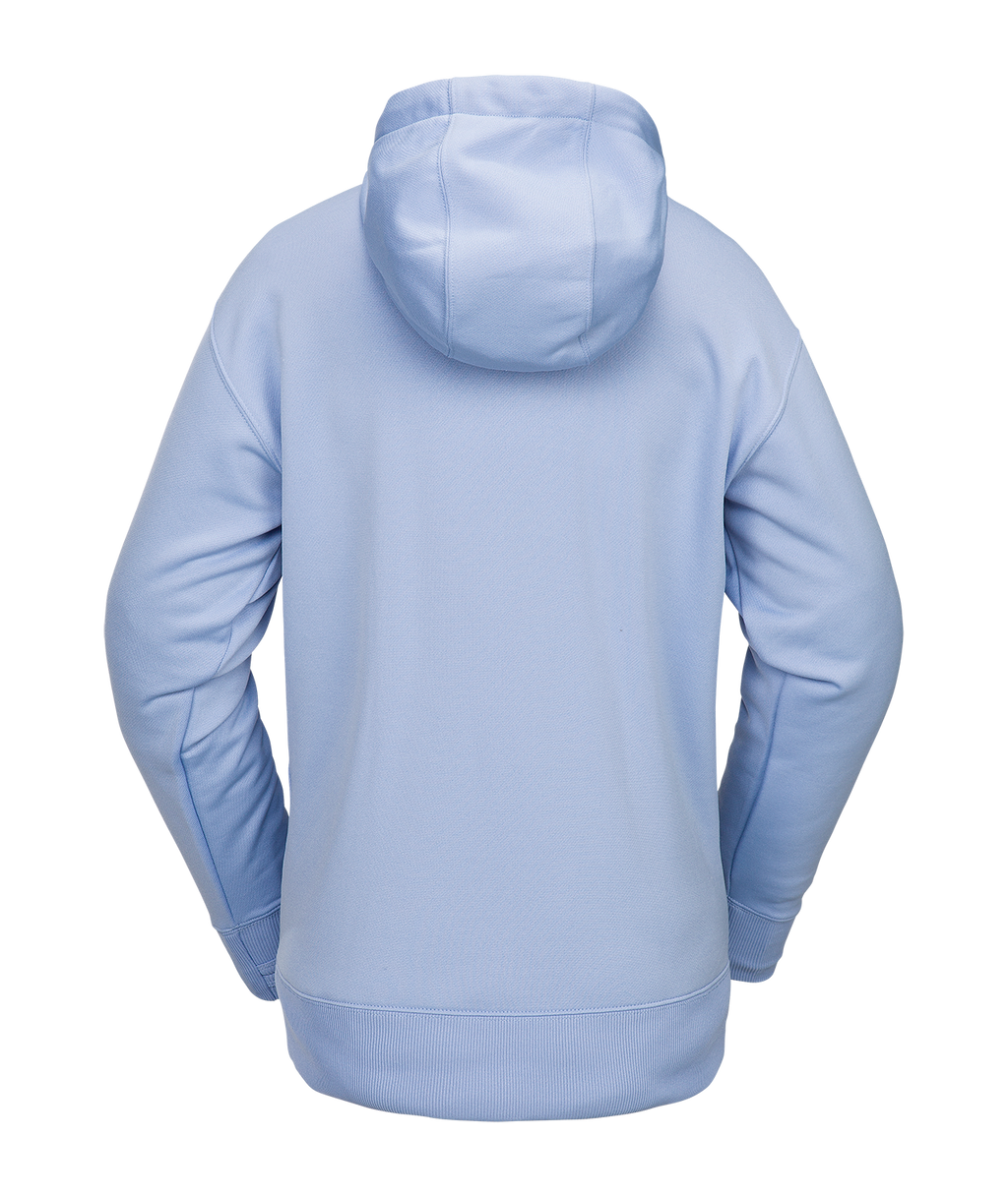 Damen Kapuzenpullover Volcom Riding Hydro P/O - Crystal Blue
