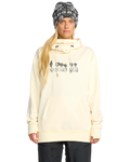 Sudadera con capucha Mujer Volcom Riding Hydro P/O - Bone