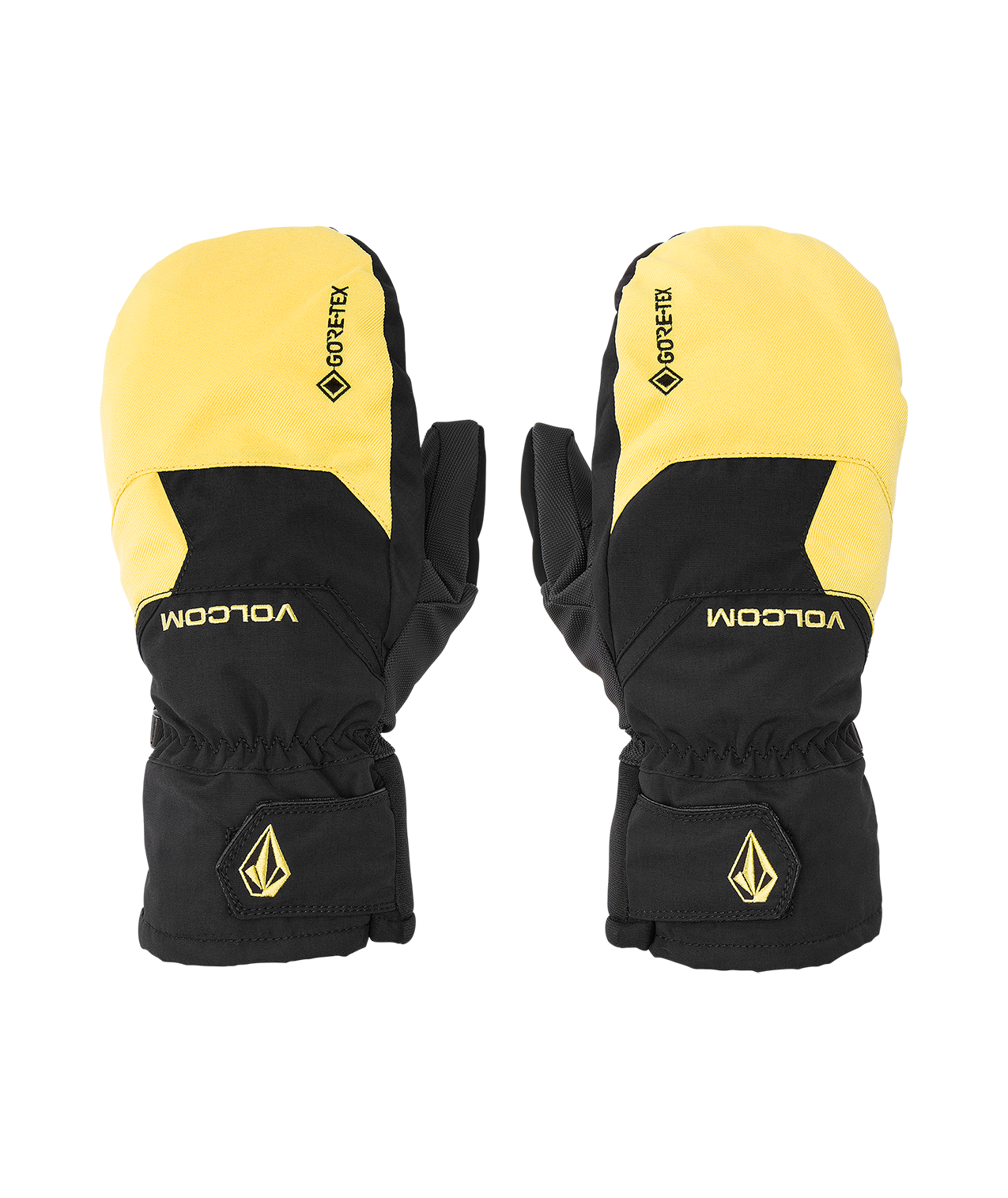 Guantes Volcom Stay Dry Gore-Tex Mitt - Dark Yellow
