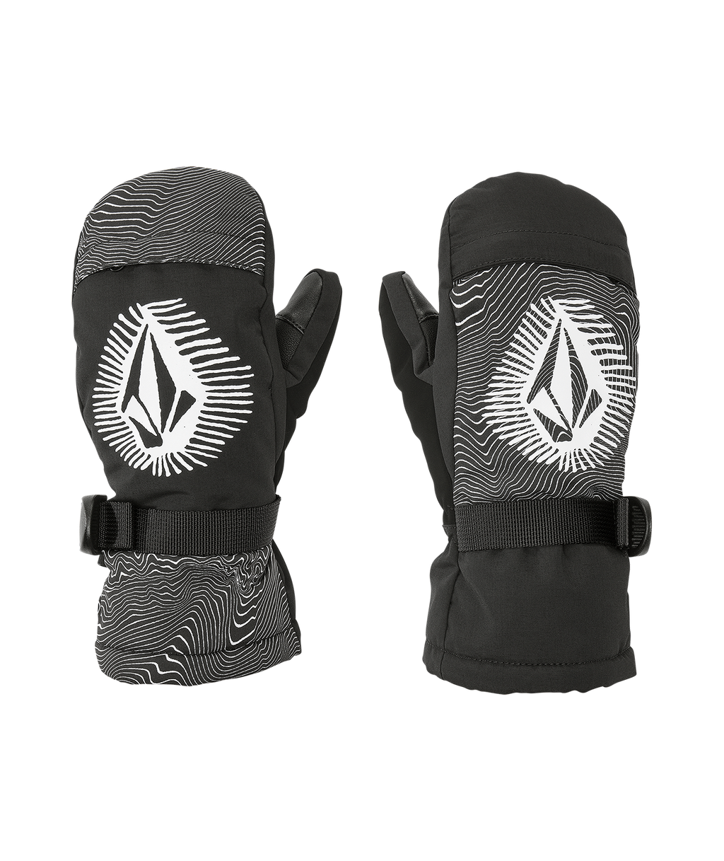Moufles enfant Volcom Day Saver Youth Mitt - Imprimé Noir