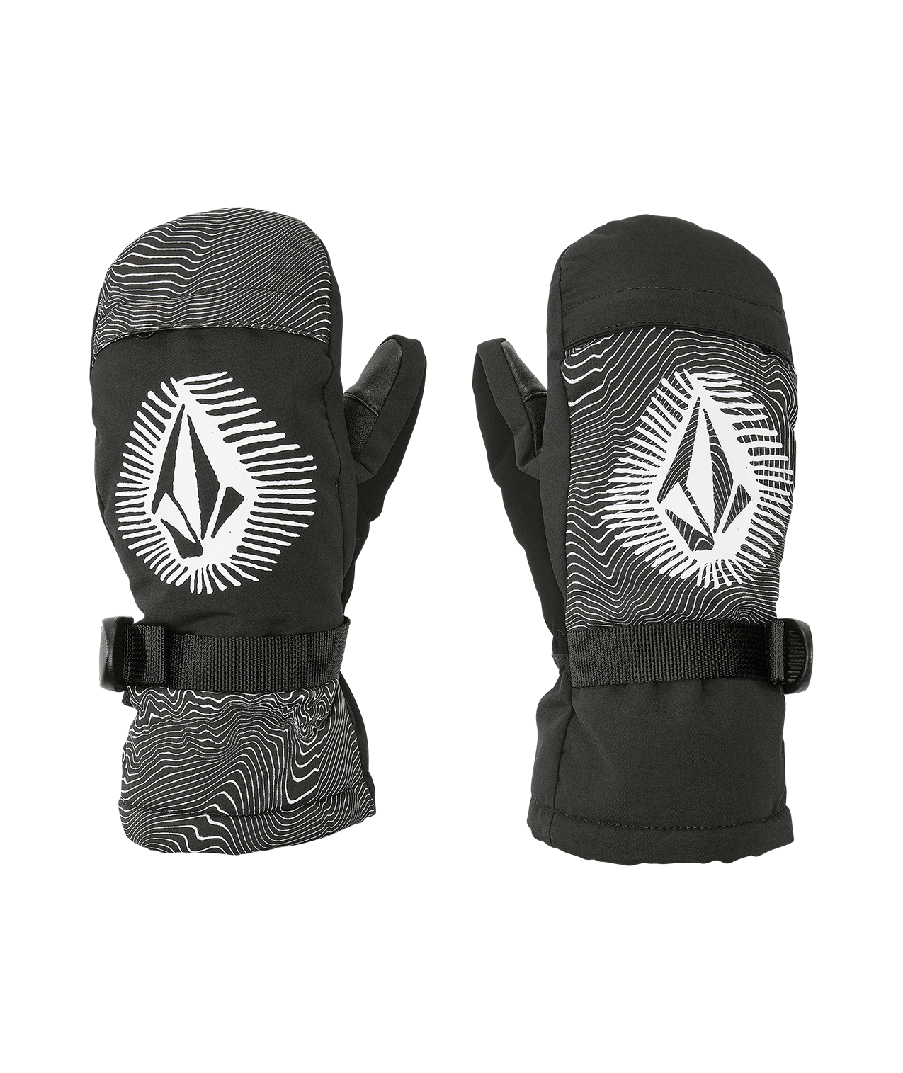 Moufles enfant Volcom Day Saver Youth Mitt - Imprimé Noir