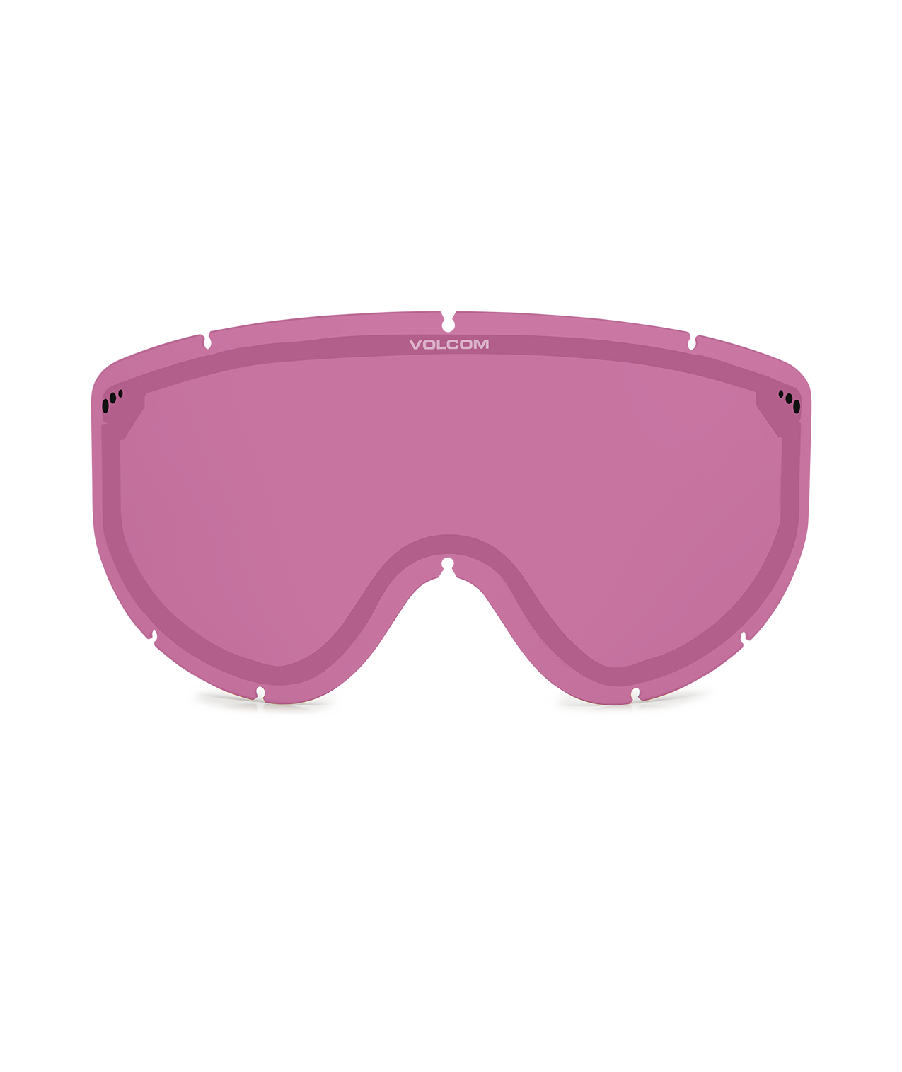 Volcom Footprints Camo Haze Snow Goggles + Bonus Lens Rose - Silver Chrome