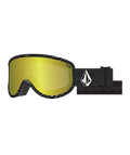 Volcom Footprints Op Art Snow Goggles + Bonus Lens Rose - Gold Chrome