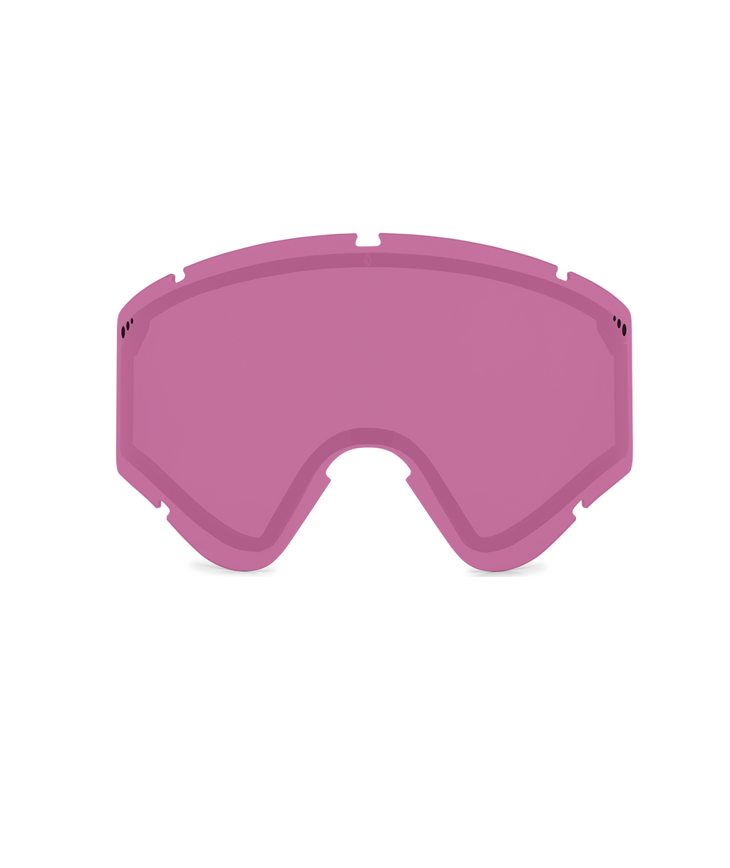 Volcom Yae Rwd Crl Snow Goggles + Bonus Lens Rose - Dark Gray