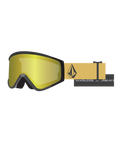 Gafas de nieve Volcom Attunga Dark Yellow/Black + Bonus Lens Dark Grey - Gold Chrome