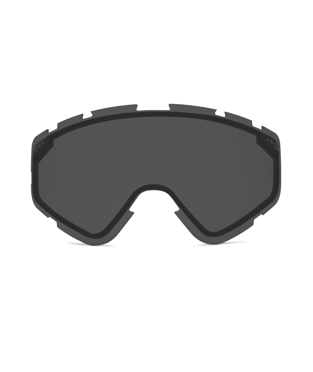 Volcom Attunga Dark Yellow/Black Snow Goggles + Bonus Lens Dark Grey - Gold Chrome