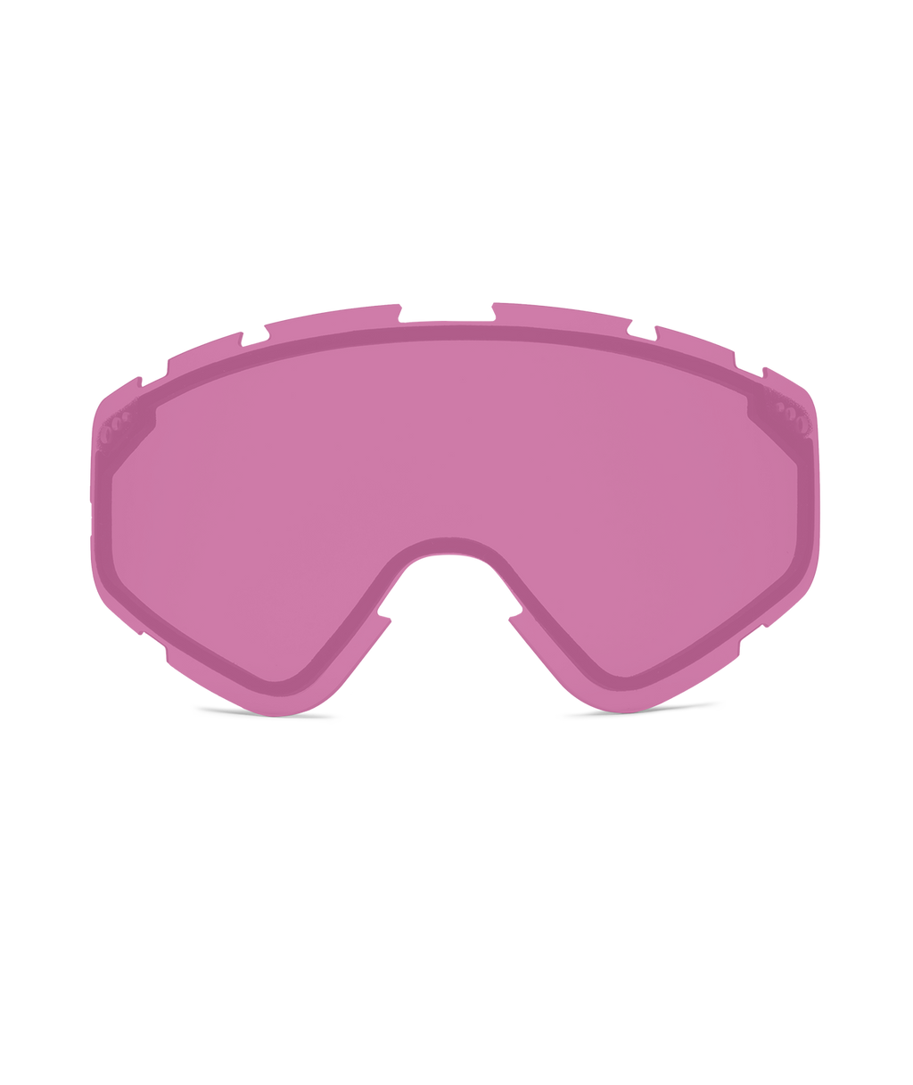 Volcom Attunga Op Art Schneebrille + Bonus Linse Rose - Gold Chrome