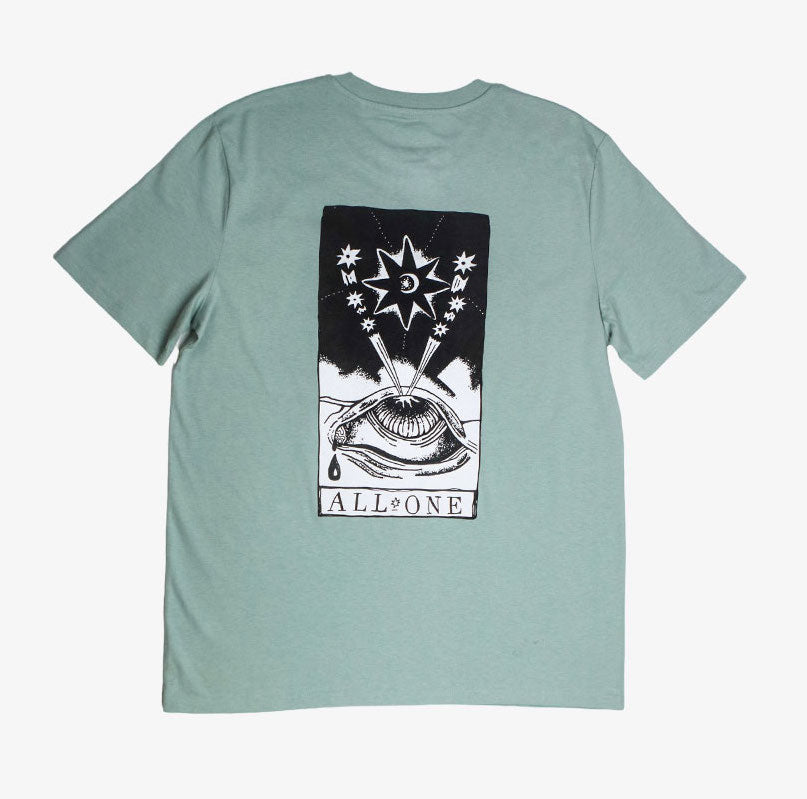 All One Eye See Star T-shirt - Aloe