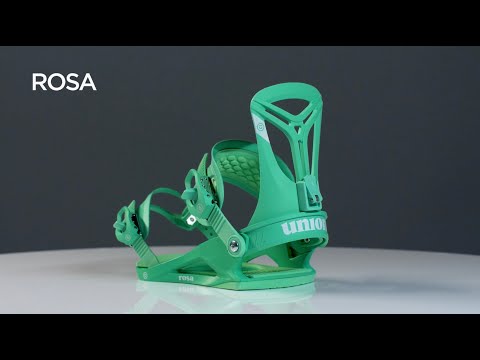 Fijaciones Snowboard Union Rosa Aqua 2024 | surfdevils.com