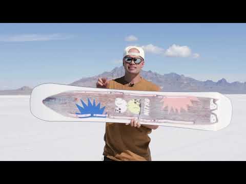 Tabla snowboard Nitro Cheap Thrills x Wigglestick 2024 | surfdevils.com