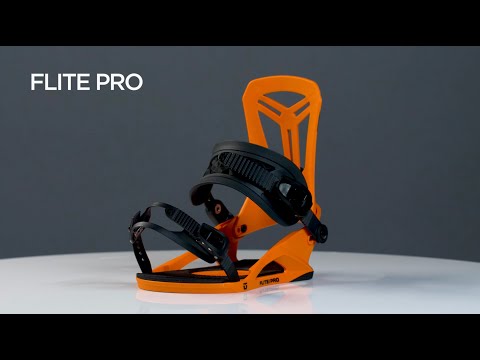 Snowboard Bindings Union Flite Pro Black 2024