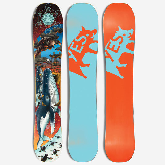 Tabla Snowboard 148 cm con funda de viaje y fijaciones rápidas flow