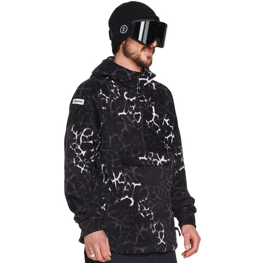 Sudadera Nieve V-Science Fleece 1/2 Zip - Black Giraff