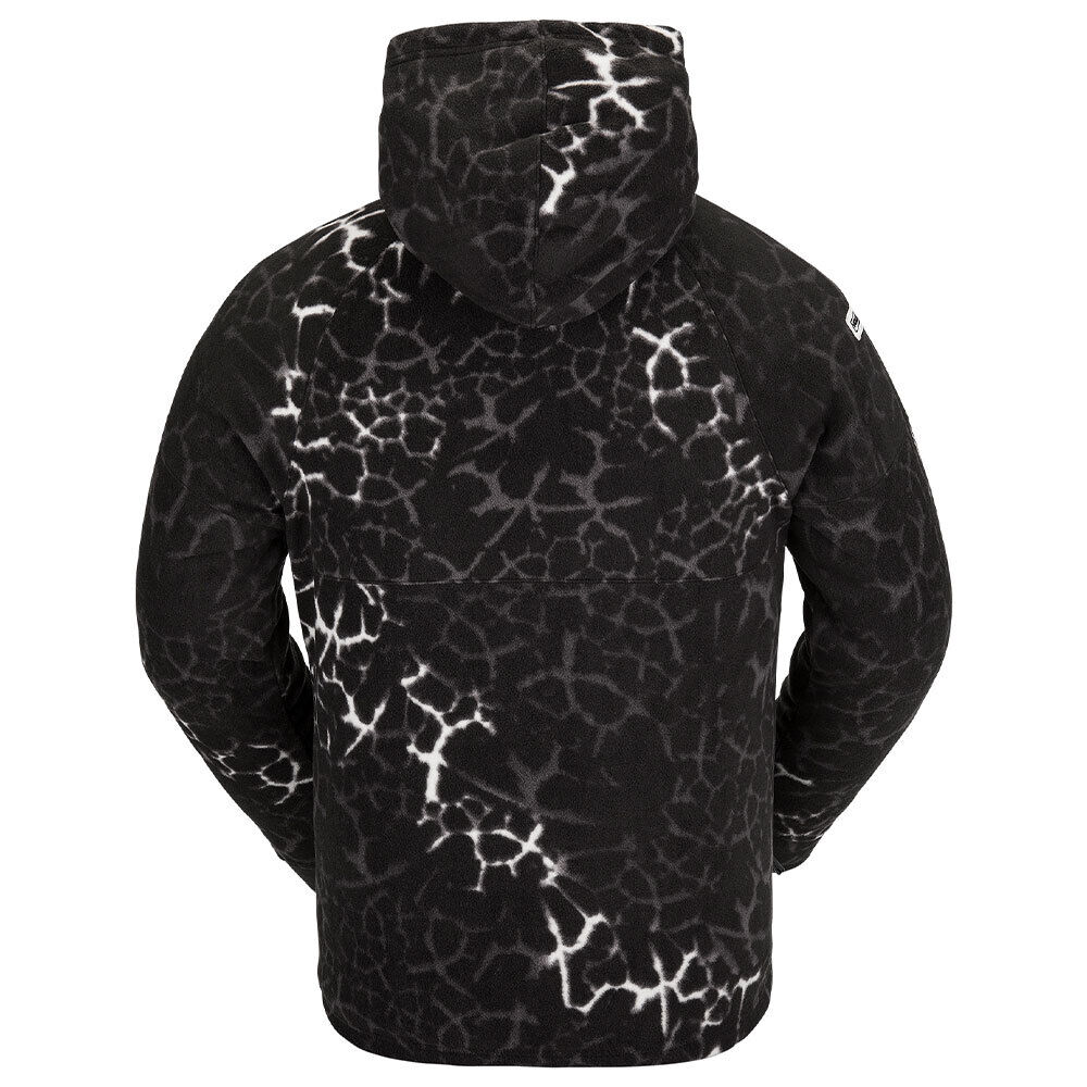 V-Science Fleece 1/2 Zip Schnee-Sweatshirt – Black Giraff