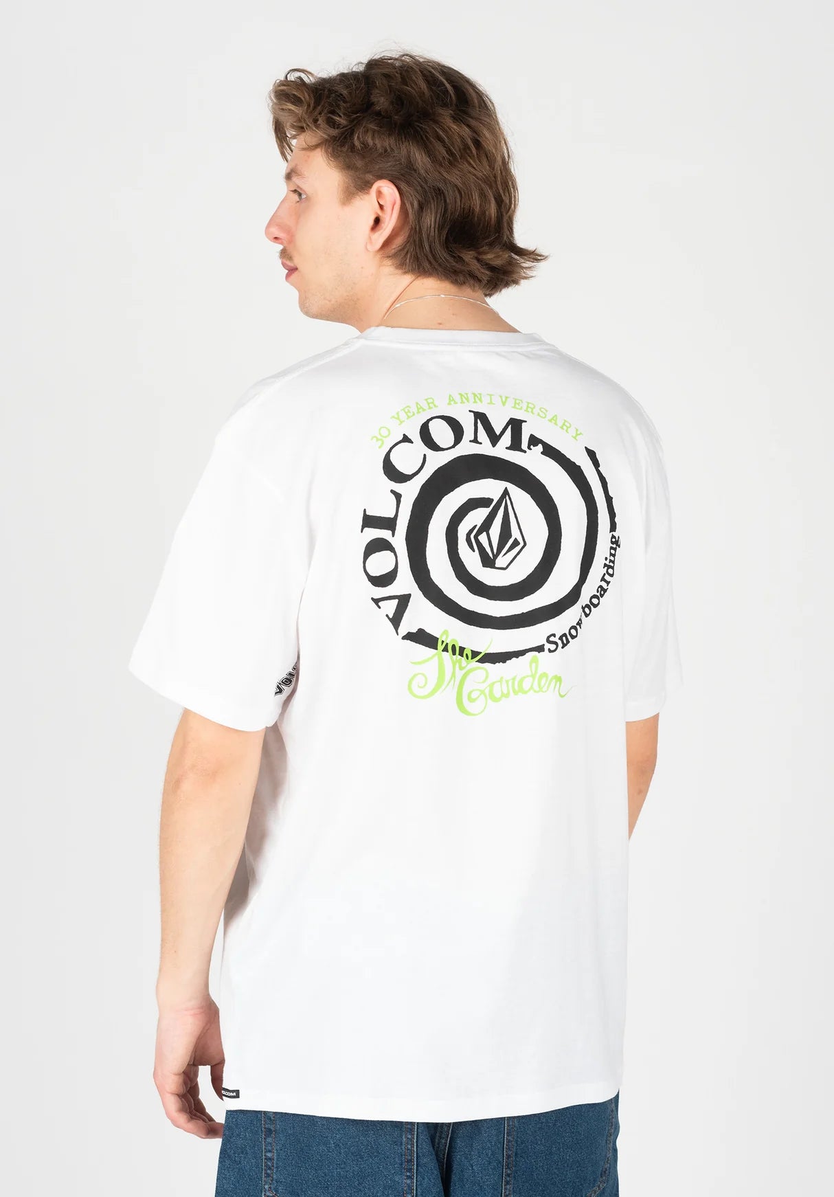 Volcom V Ent The Garden T-shirt - White | Collection_Zalando | Men's short sleeve t-shirts | Men's T-shirts | Volcom Shop | surfdevils.com