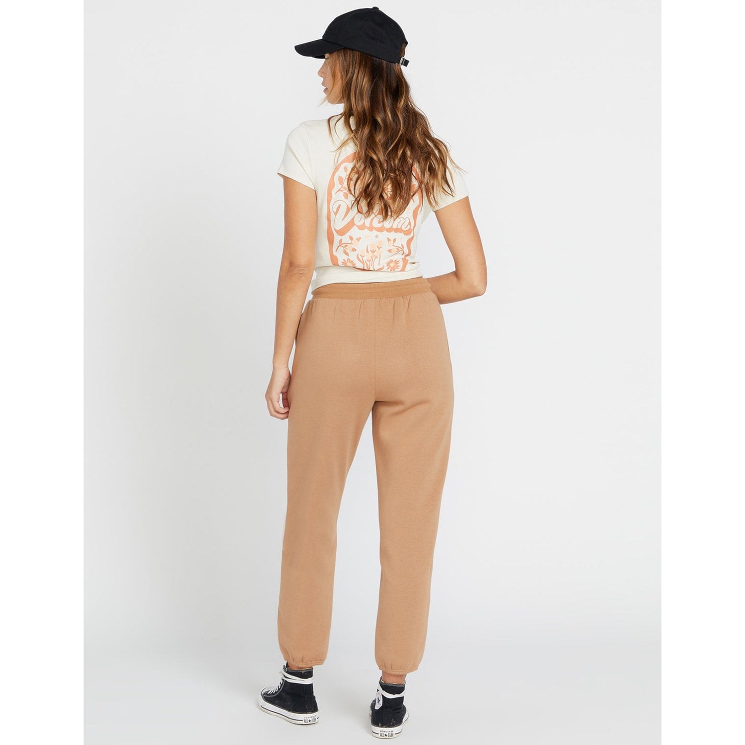 Pantalon Volcom Stone Heart II - Mocha | Mujer Pantalones | Volcom Shop | surfdevils.com