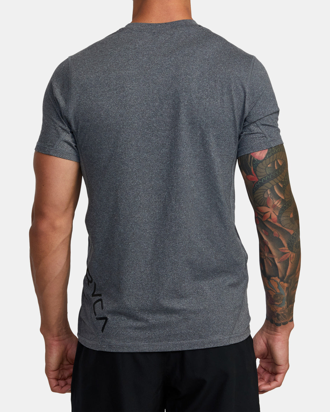 Camiseta Técnica Rvca VA Sport Vent - Charcoal Heather | Camisetas de hombre | Camisetas manga corta de hombre | surfdevils.com