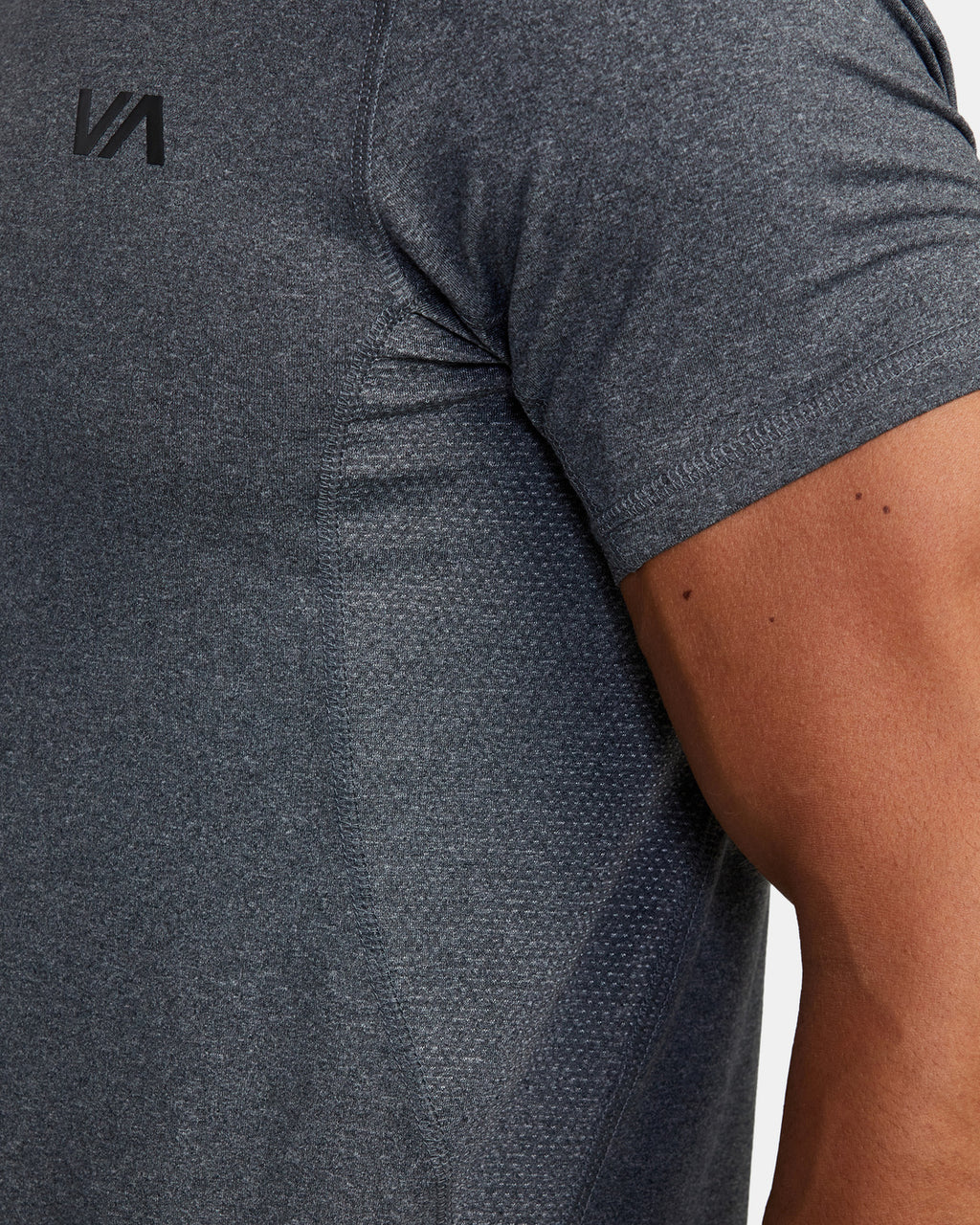 T-shirt technique Rvca VA Sport Vent - Charcoal Heather