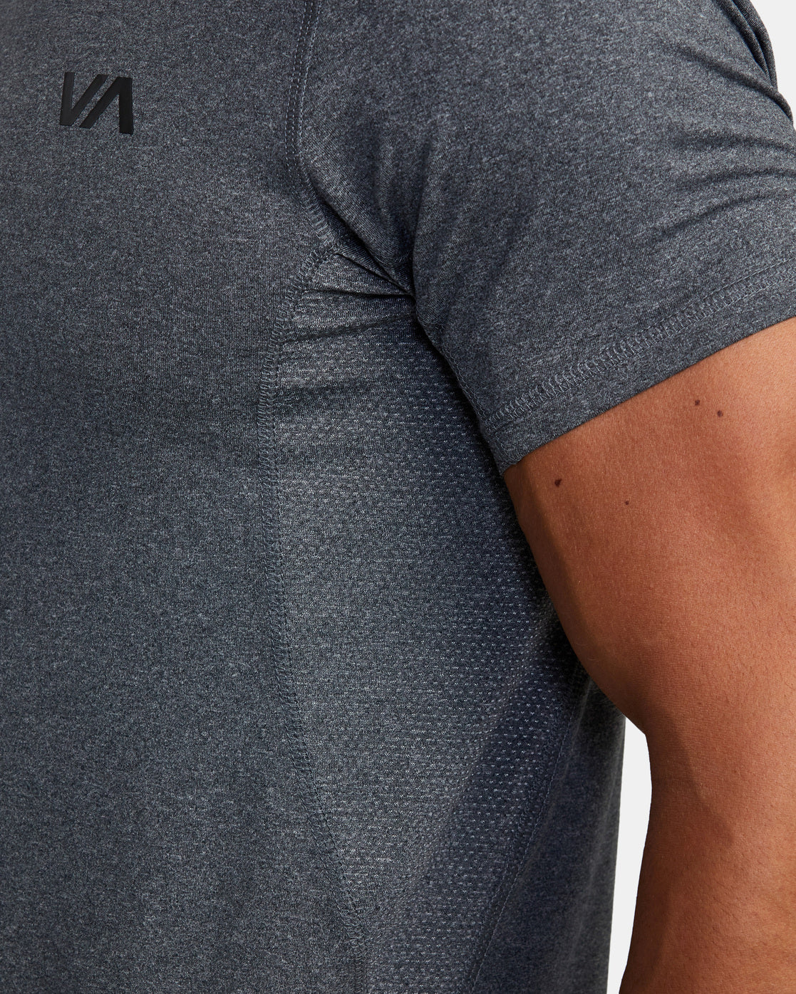 T-shirt technique Rvca VA Sport Vent - Charcoal Heather