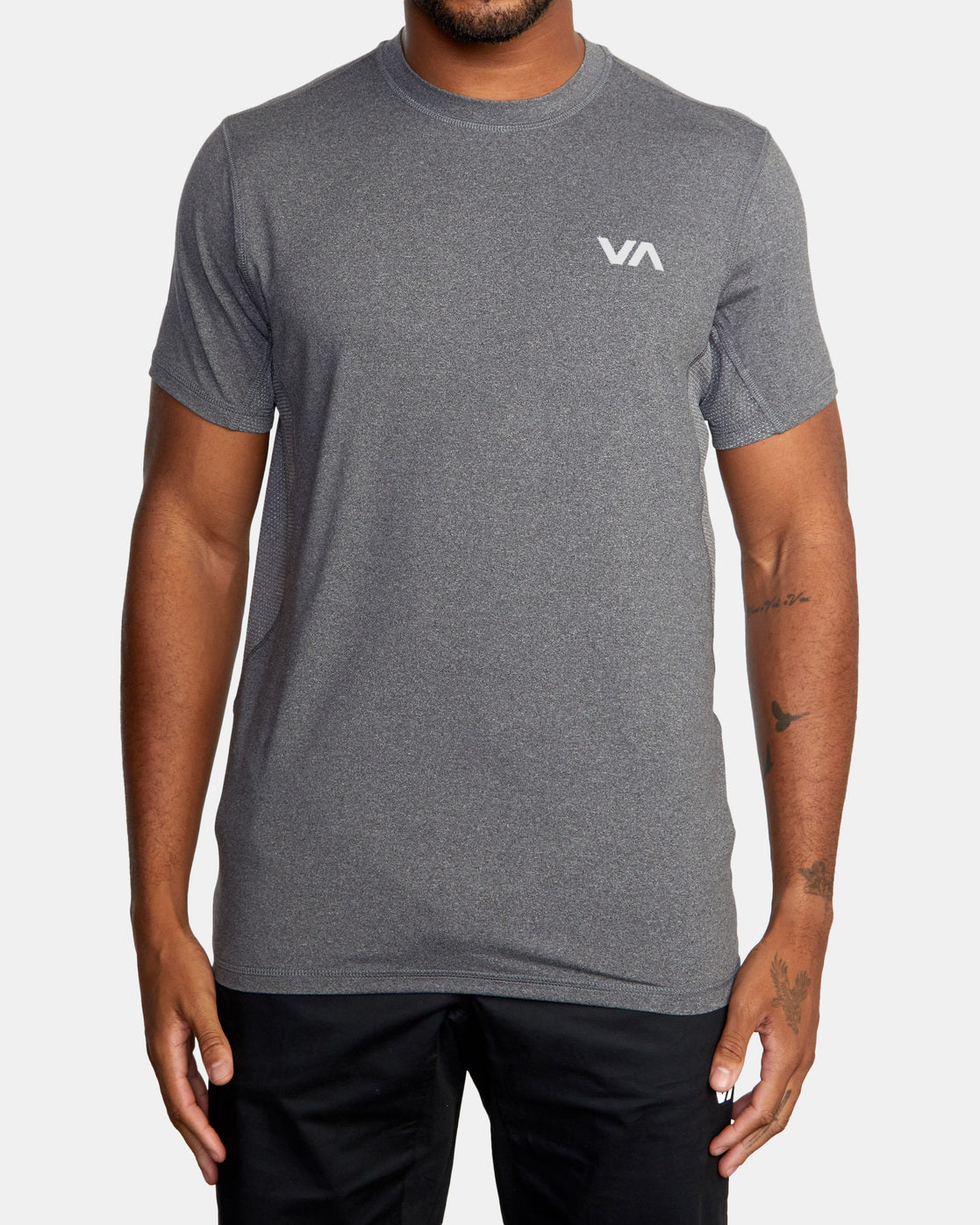 T-shirt technique Rvca VA Sport Vent - Charcoal Heather