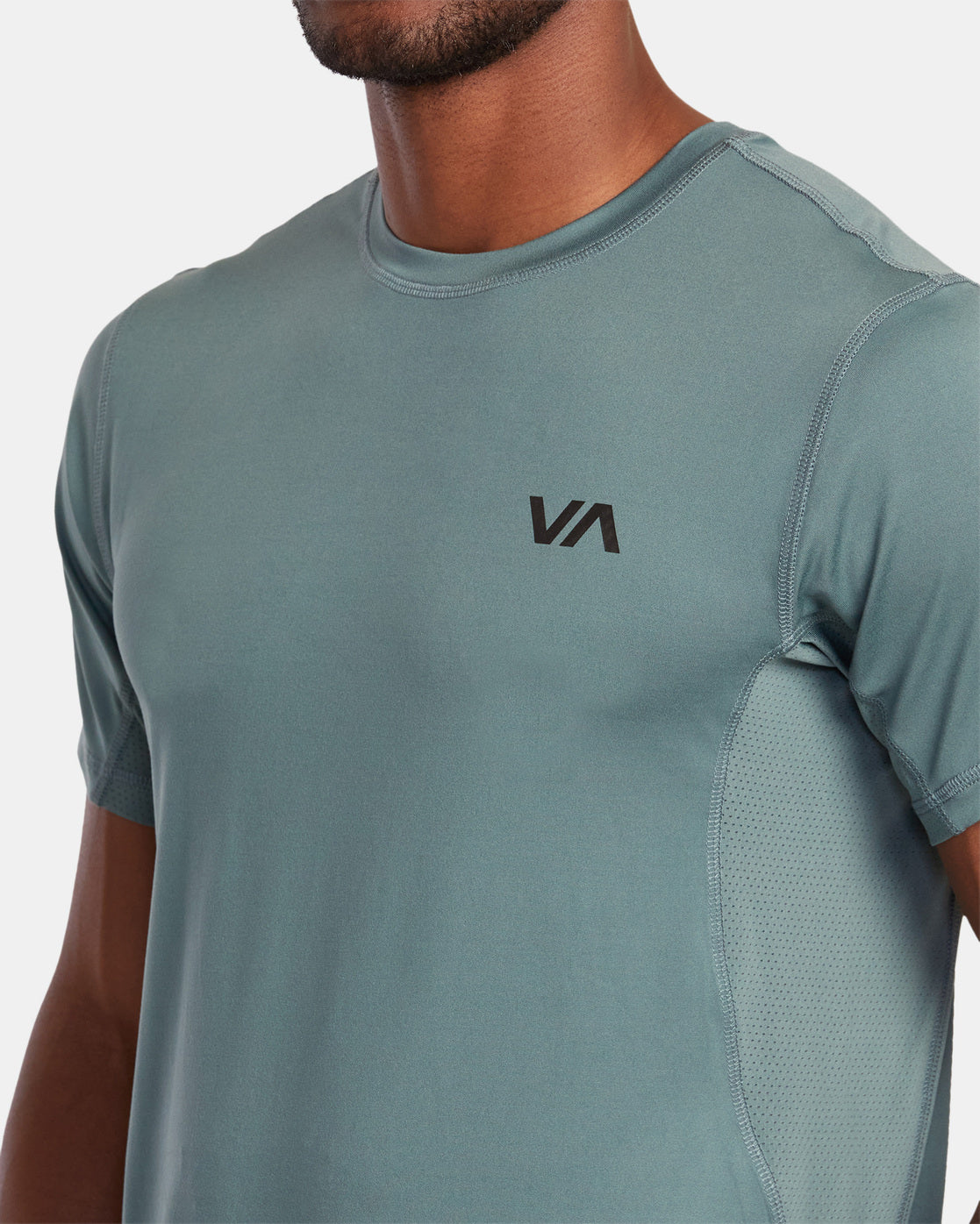 T-shirt Technique Rvca VA Sport Vent - Gris Pin