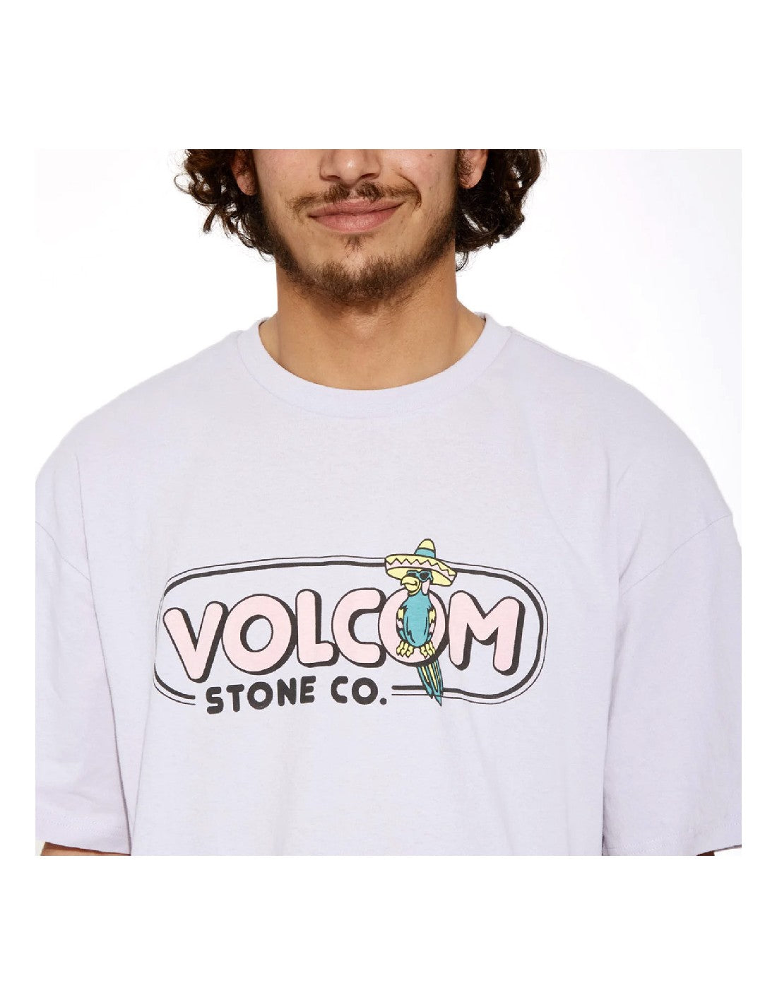 Camiseta Volcom Chelada Light Orchid | Camisetas de hombre | Camisetas manga corta de hombre | Volcom Shop | surfdevils.com