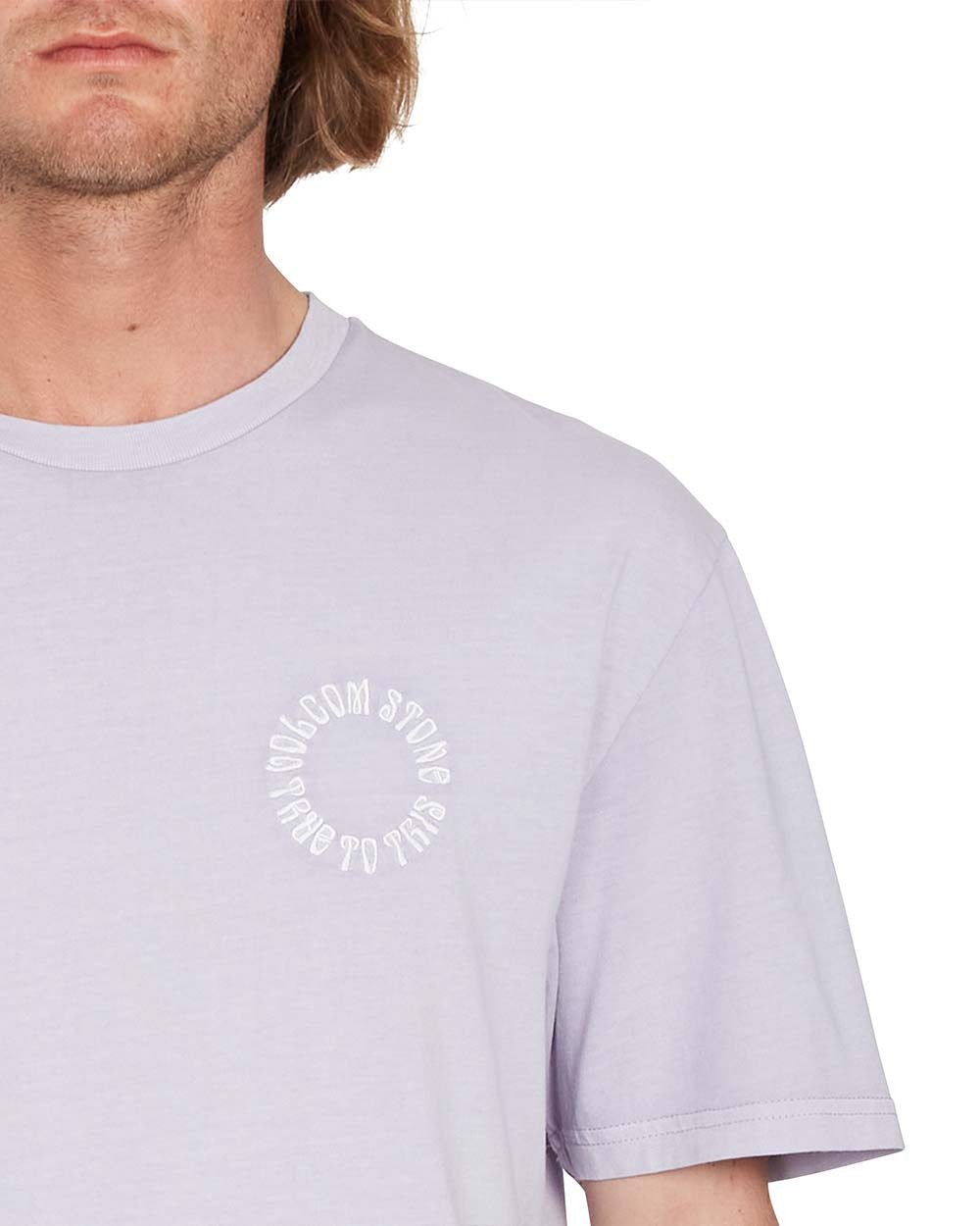 T-shirt Volcom Circle Emb ss Light Orchid