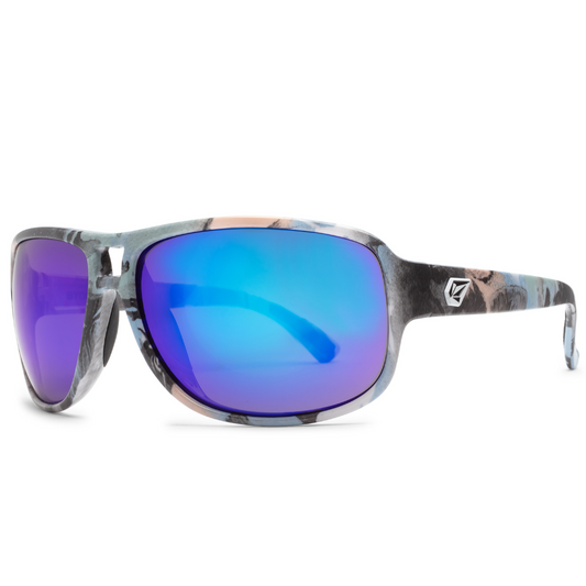 Volcom Stoke Skulls/Blue Mirror (Sulphur) Sonnenbrille