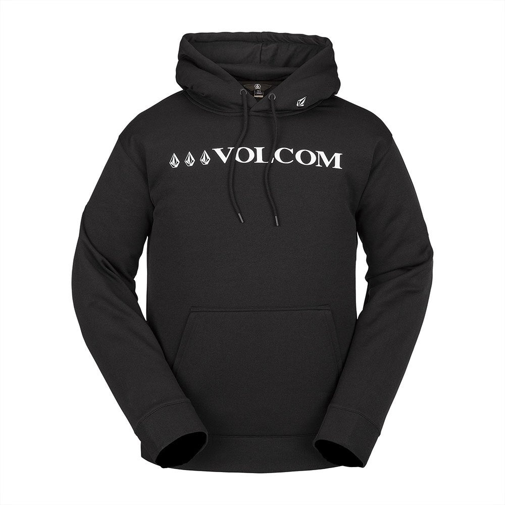 Volcom Core Hydro Fleece Schnee-Sweatshirt – Schwarz