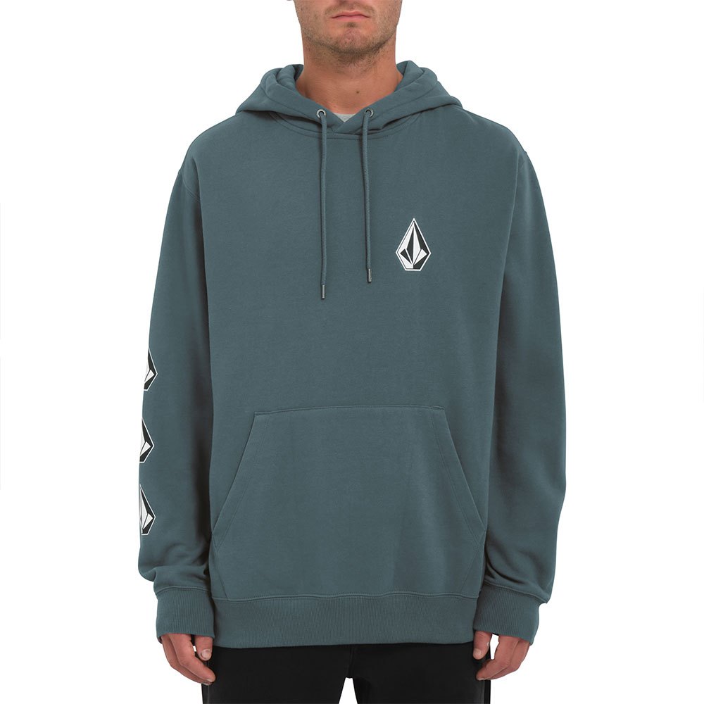 Volcom Iconic Stone Hoodie - Dark Slate