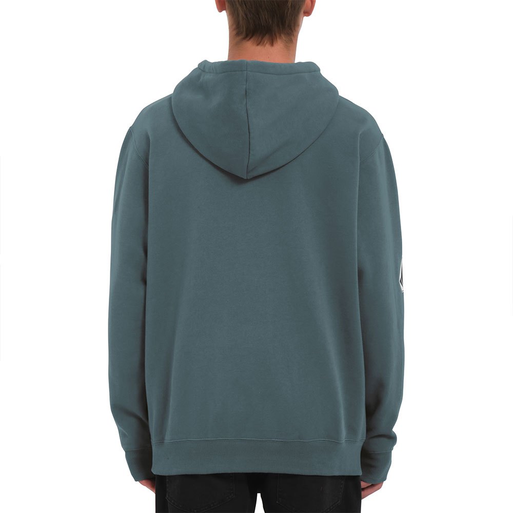 Volcom Iconic Stone Hoodie – Dunkler Schiefer