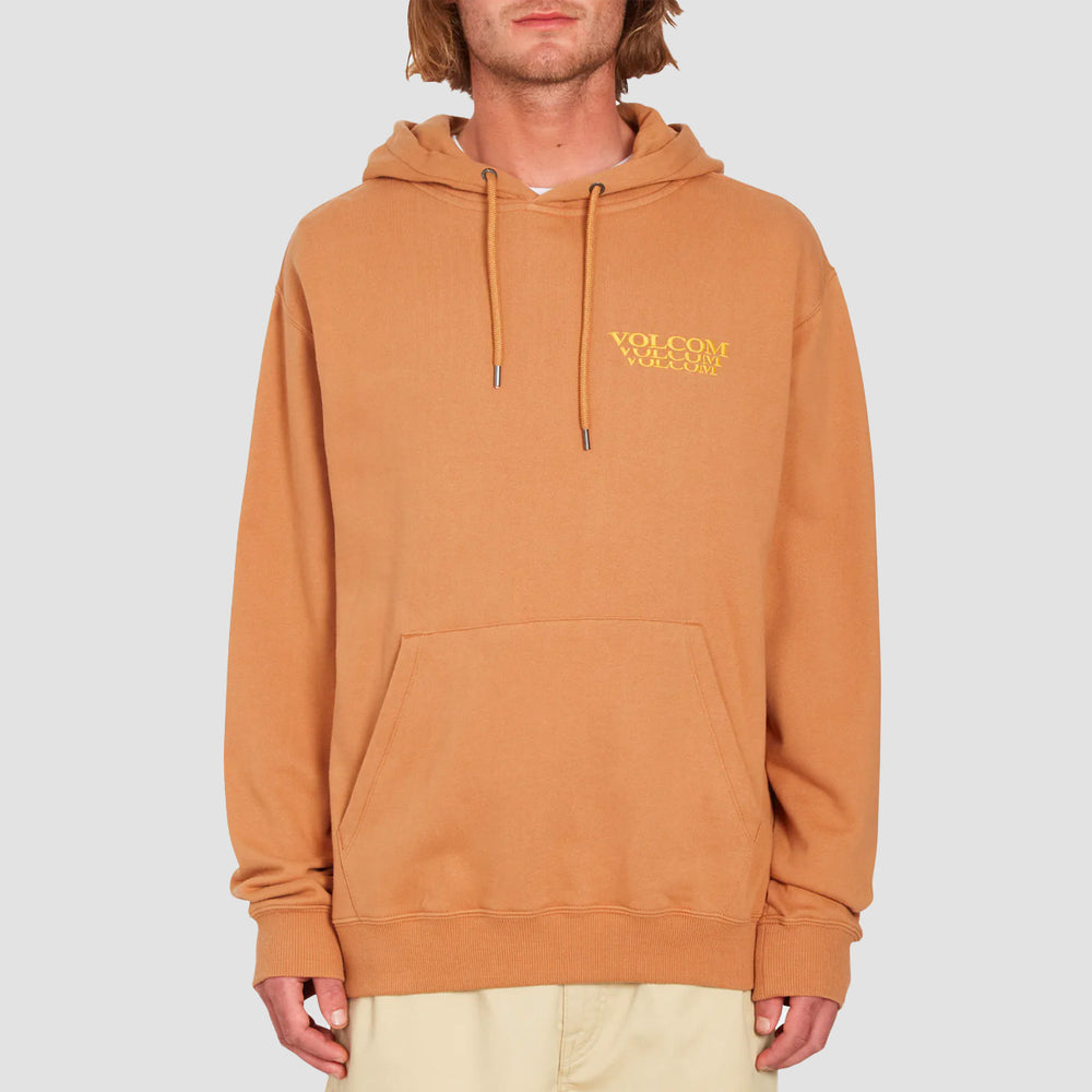 Sweat à capuche Volcom Terry Stoned - Tabac | Nouveaux produits | Produits les plus récents | Produits les plus vendus | surfdevils.com