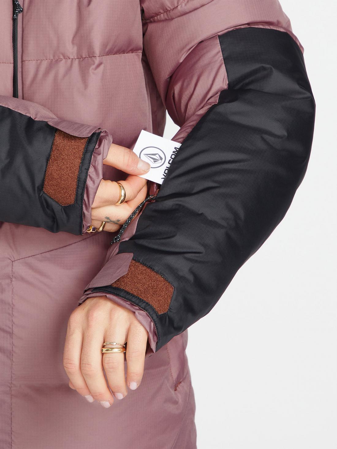 Chaqueta de snowboard Mujer Volcom Lifted Down Jacket - Rosewood