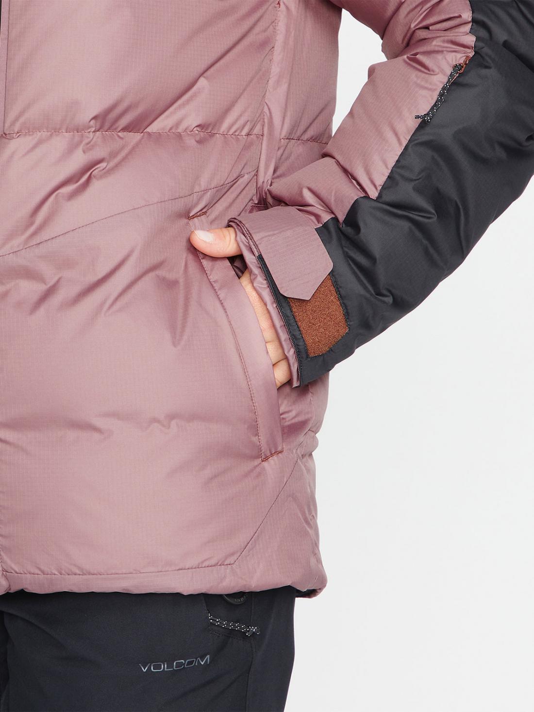Chaqueta de snowboard Mujer Volcom Lifted Down Jacket - Rosewood