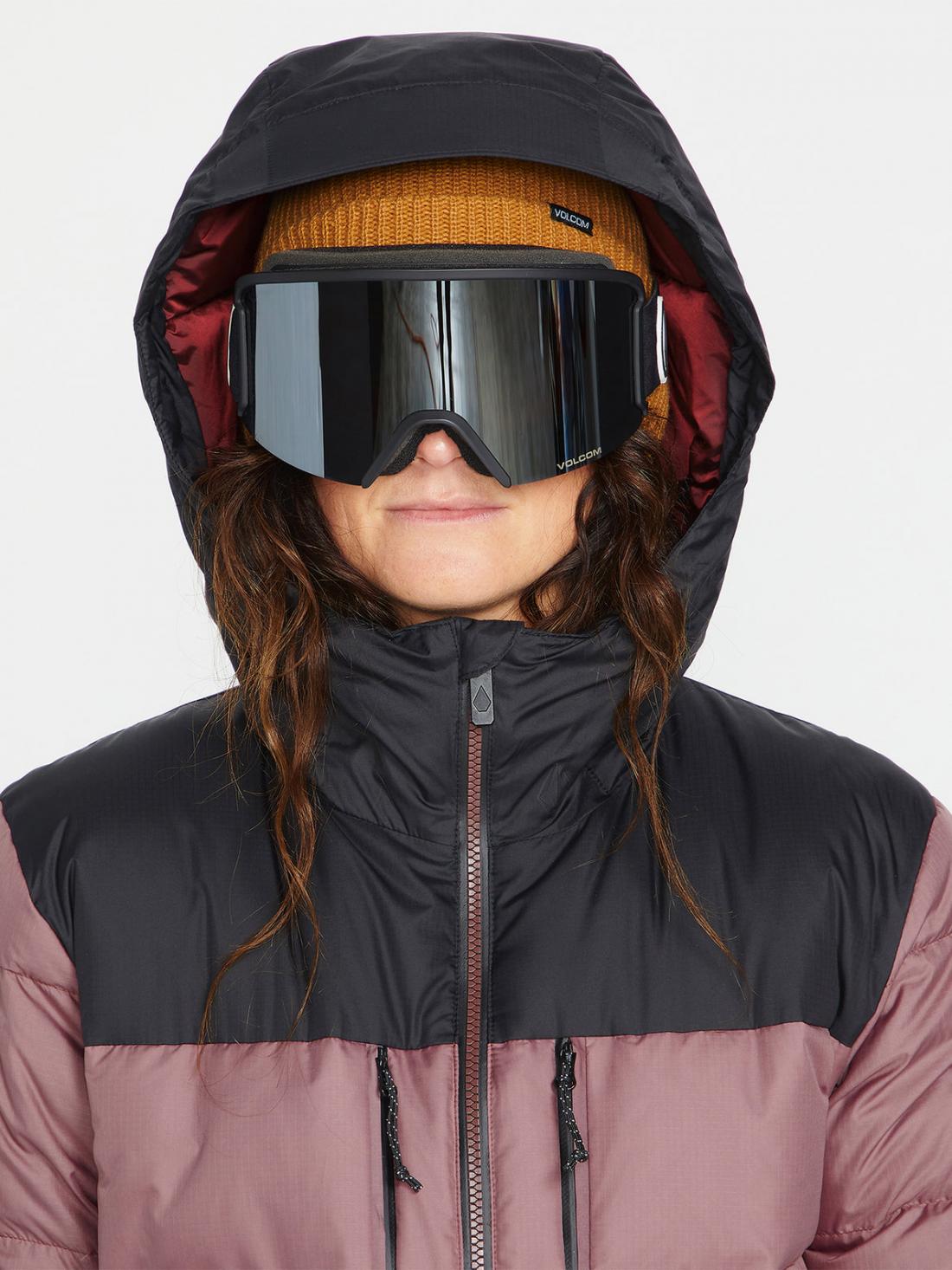 Chaqueta de snowboard Mujer Volcom Lifted Down Jacket - Rosewood