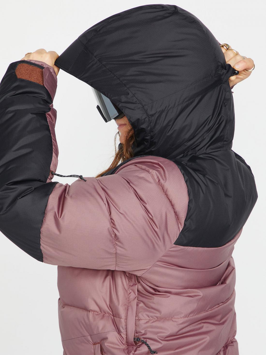 Chaqueta de snowboard Mujer Volcom Lifted Down Jacket - Rosewood