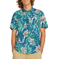 Volcom Marmor-Blumenhemd – Aged Indigo