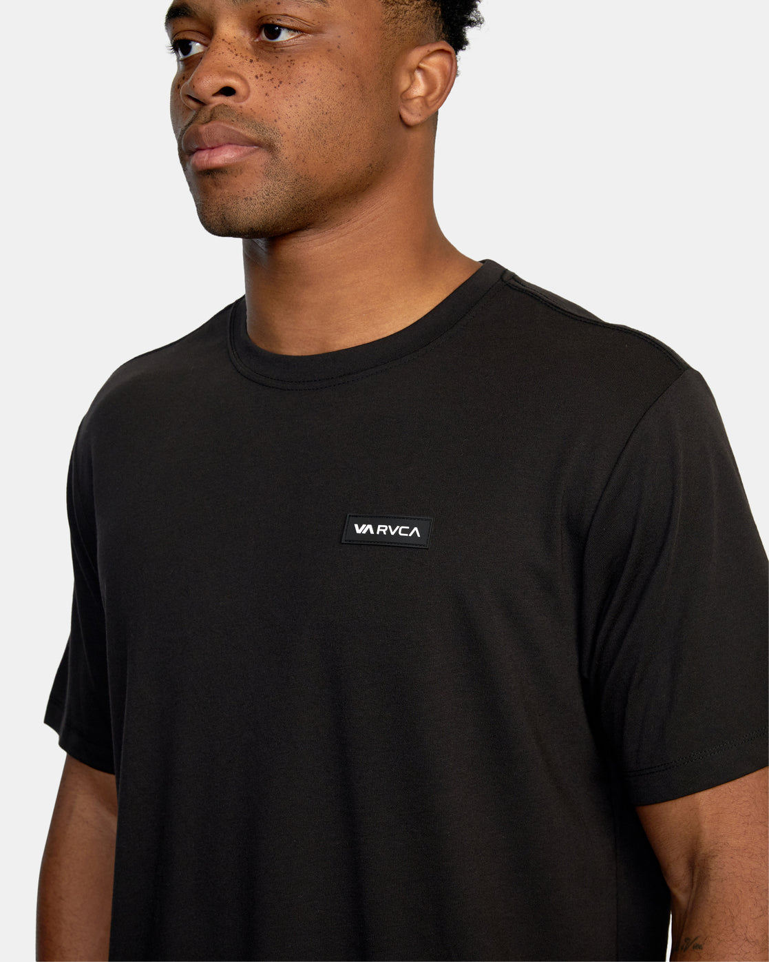 Rvca Icon Schwarzes T-Shirt